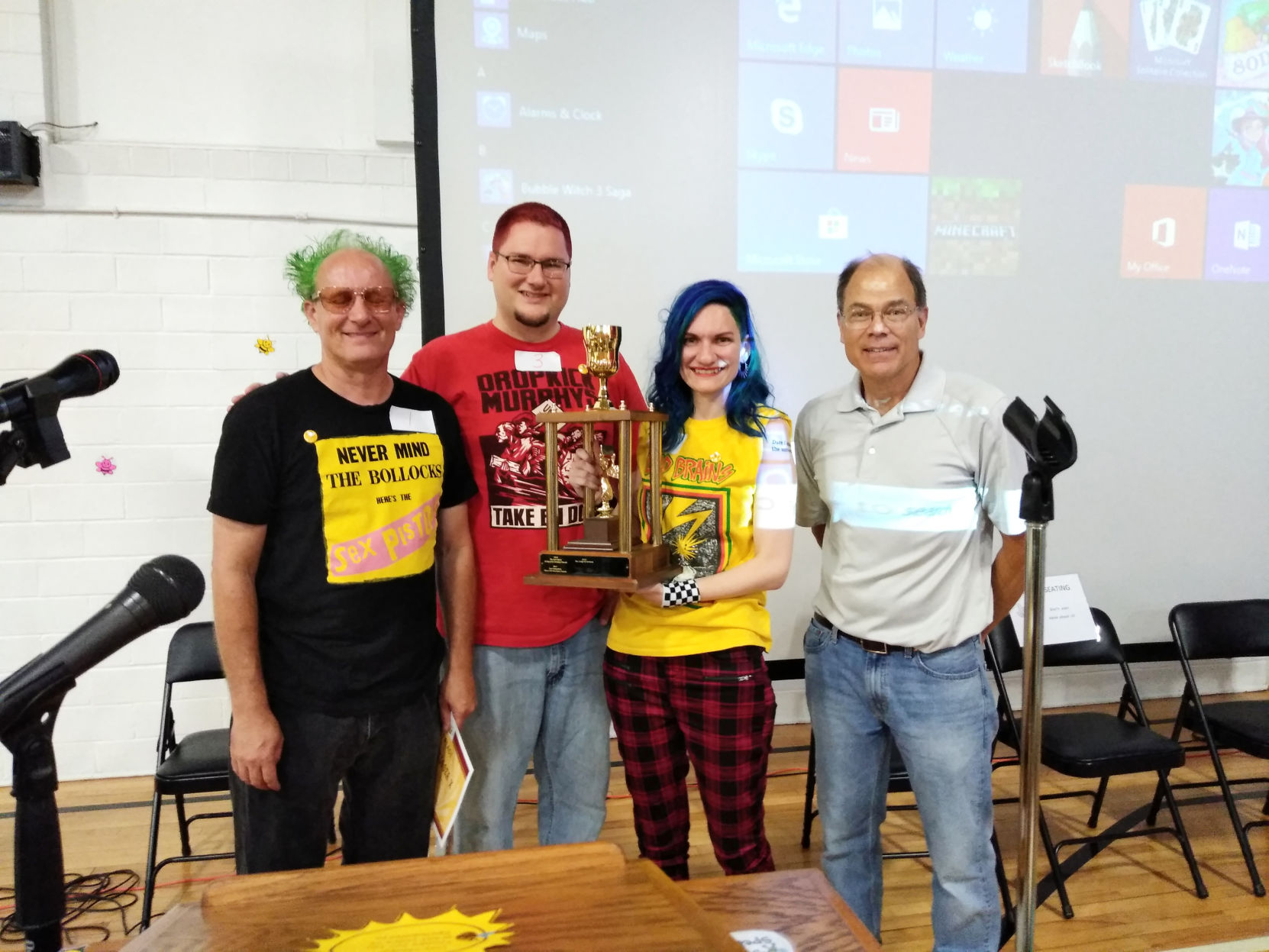 The Punktuators win Spellapalooza X title